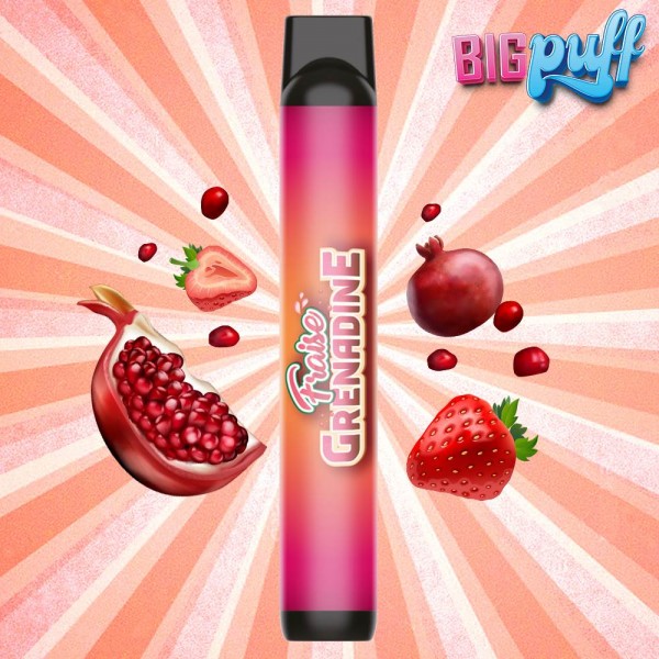 Fraise Grenadine 600 puffs